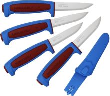 Morakniv balíček Basic 546 2025 (S) Dala Red/Siljan Blue 4 ks