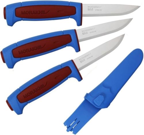 Morakniv balíček Basic 546 2025 (S) Dala Red/Siljan Blue 3 ks
